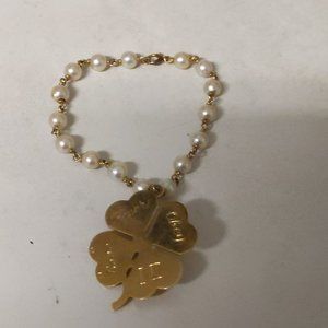 14k Gold Charm Bracelet--Small/Child